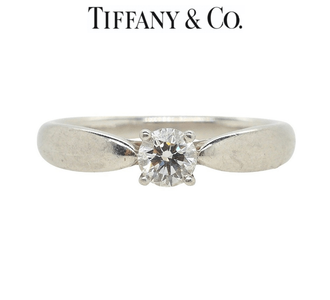 Tiffany harmony diamond 2025 ring with side stones
